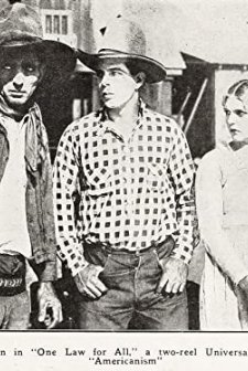 One Law for All (1920) afişi