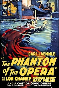 Operadaki Hayalet (1925) afişi