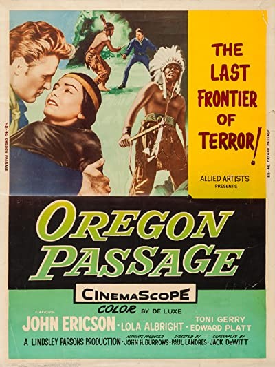 Oregon Passage (1957) afişi Oregon Passage (1957) afişi