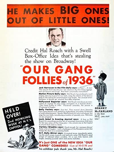 Our Gang Follies Of 1936 (1935) afişi Our Gang Follies Of 1936 (1935) afişi