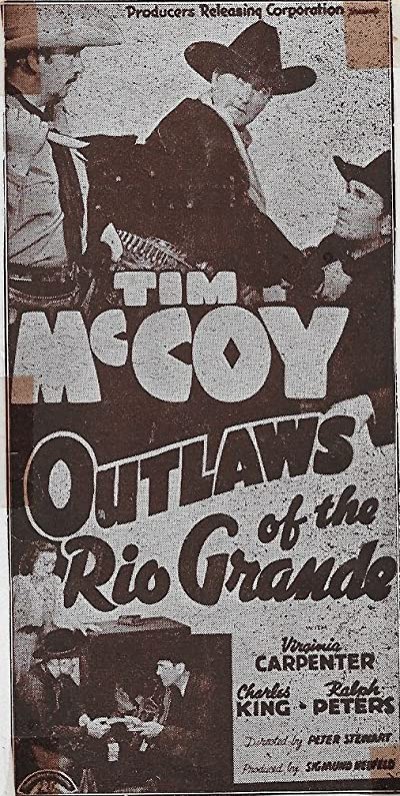 Outlaws Of The Rio Grande (1941) afişi Outlaws Of The Rio Grande (1941) afişi