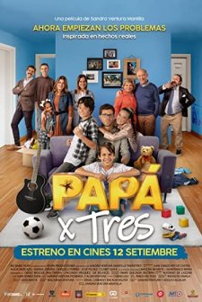 Papá X Tres (2019) afişi