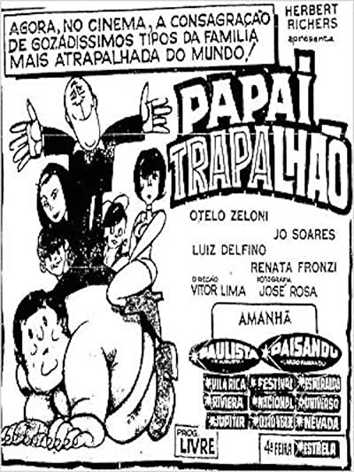 Papai Trapalhão (1968) afişi Papai Trapalhão (1968) afişi