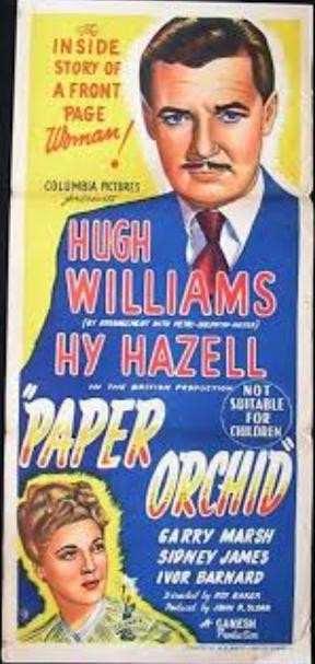 Paper Orchid (1949) afişi Paper Orchid (1949) afişi