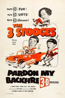 Pardon My Backfire (1953) afişi