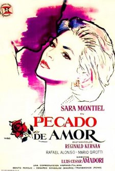 Pecado De Amor (1961) afişi