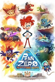 Penn Zero: Part-Time Hero (2014) afişi
