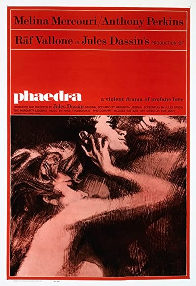 Phaedra (1962) afişi Phaedra (1962) afişi
