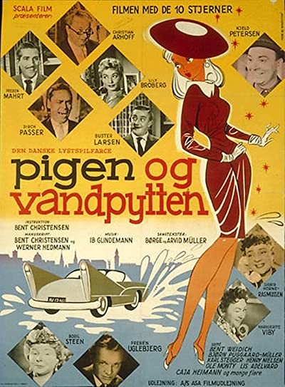 Pigen Og Vandpytten (1958) afişi Pigen Og Vandpytten (1958) afişi