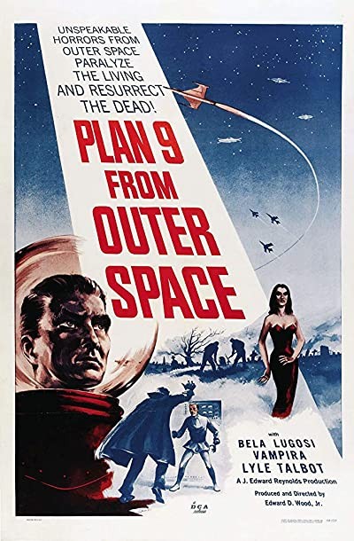 Plan 9 From Outer Space (1957) afişi Plan 9 From Outer Space (1957) afişi
