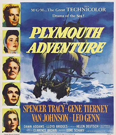 Plymouth Adventure (1952) afişi Plymouth Adventure (1952) afişi