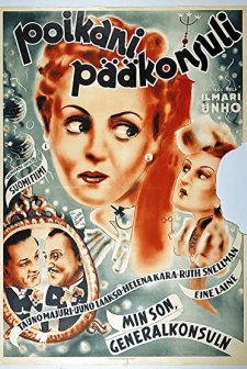 Poikani Pääkonsuli (1940) afişi