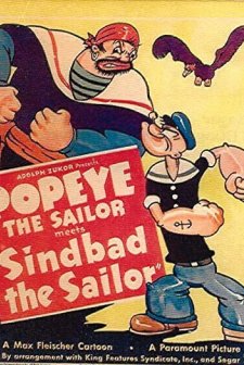 Popeye The Sailor Meets Sindbad The Sailor (1936) afişi