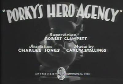 Porky's Hero Agency (1937) afişi Porky's Hero Agency (1937) afişi
