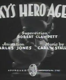 Porky's Hero Agency (1937) afişi