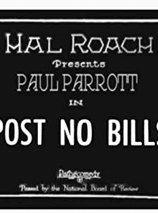 Post No Bills