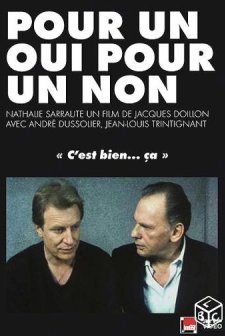 Pour un oui ou pour un non (1990) afişi