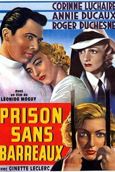 Prison Sans Barreaux (1938) afişi
