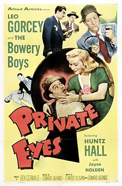 Private Eyes (1953) afişi Private Eyes (1953) afişi