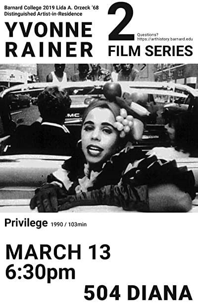 Privilege (1990) afişi Privilege (1990) afişi