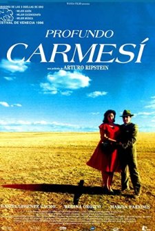 Profundo Carmesí (1996) afişi