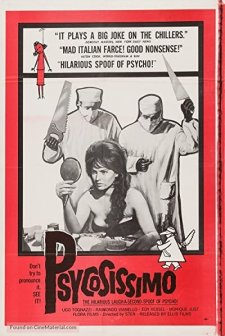 Psycosissimo (1961) afişi