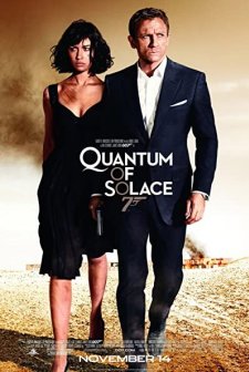 Quantum of Solace (2008) afişi