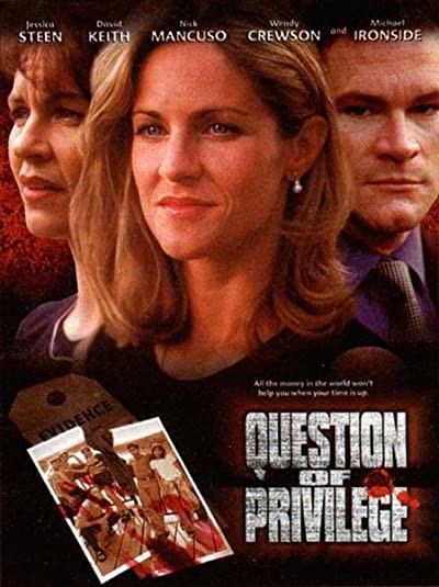 Question Of Privilege (1999) afişi Question Of Privilege (1999) afişi