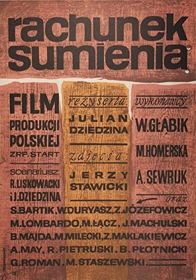 Rachunek Sumienia (1964) afişi Rachunek Sumienia (1964) afişi