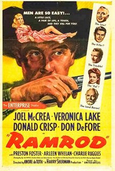 Ramrod (1947) afişi
