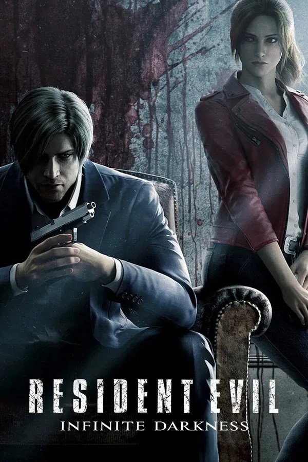 Resident Evil: Infinite Darkness (2021) afişi Resident Evil: Infinite Darkness (2021) afişi