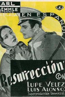 Resurrección (1931) afişi