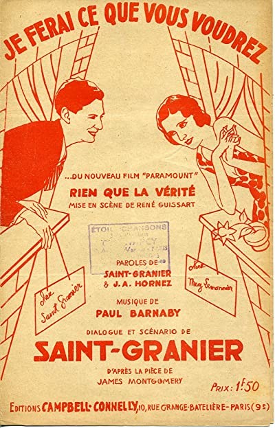 Rien Que La Vérité (1931) afişi Rien Que La Vérité (1931) afişi