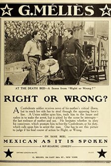 Right Or Wrong (1911) afişi