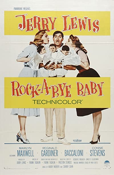 Rock-a-bye Baby (1958) afişi Rock-a-bye Baby (1958) afişi