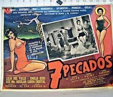 Siete Pecados (1959) afişi