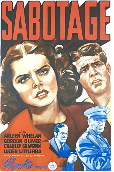 Sabotage (1939) afişi Sabotage (1939) afişi