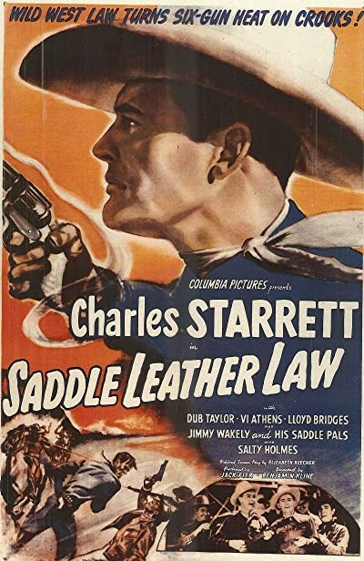 Saddle Leather Law (1944) afişi Saddle Leather Law (1944) afişi