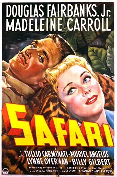 Safari (1940) afişi Safari (1940) afişi