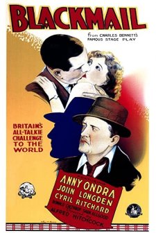 Şantaj (1929) afişi