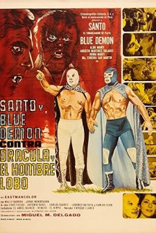 Santo Y Blue Demon Vs Drácula Y El Hombre Lobo