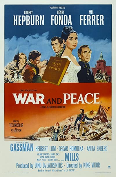 Savaş ve Barış (1956) afişi Savaş ve Barış (1956) afişi