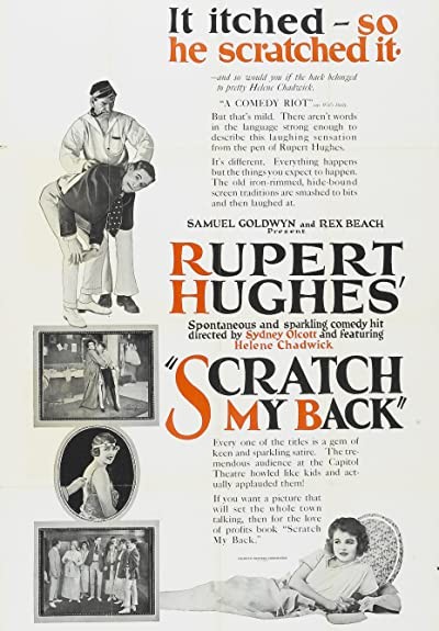 Scratch My Back (1920) afişi Scratch My Back (1920) afişi