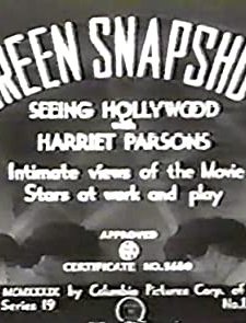 Screen Snapshots Series 19, No. 1 (1939) afişi