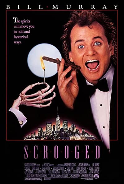 Scrooged (1988) afişi Scrooged (1988) afişi