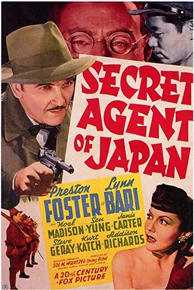 Secret Agent Of Japan (1942) afişi Secret Agent Of Japan (1942) afişi