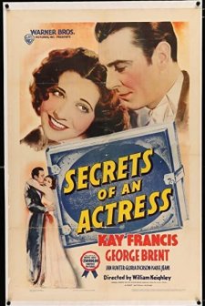 Secrets Of An Actress (1938) afişi