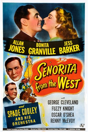 Senorita From The West (1945) afişi Senorita From The West (1945) afişi