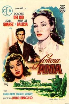 Señora Ama (1955) afişi