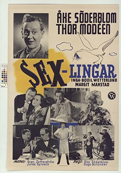 Sexlingar (1942) afişi Sexlingar (1942) afişi
